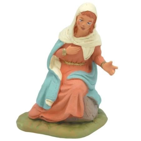 Madonna in terracotta 12 cm
