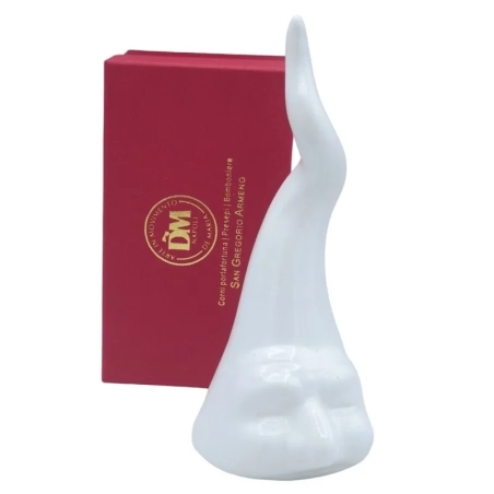 Pulcicorno in ceramica da tavolo 20 cm in scatola regalo - VARI COLORI