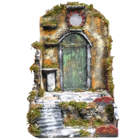 Tempio presepe stile 700 per pastori da 20 a 30 cm