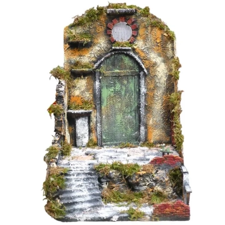 Tempio presepe stile 700 per pastori da 20 a 30 cm