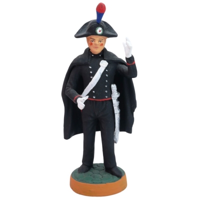 Statuetta Carabiniere in alta uniforme 17 cm