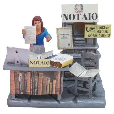 Studio Notaio uomo 10 cm