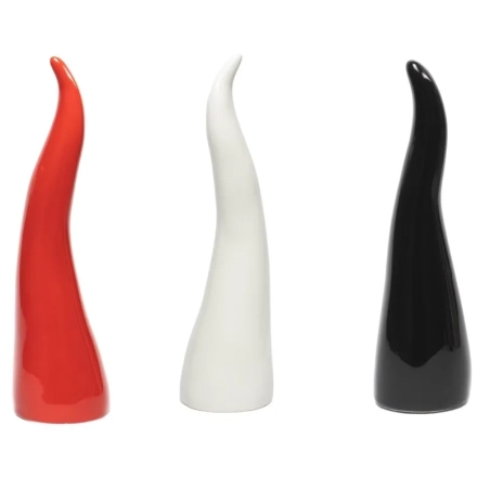Corno vesuvio in ceramica da tavolo 13 cm - VARI COLORI