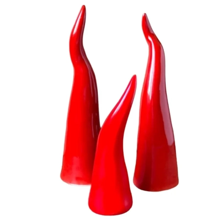 Corno in ceramica da tavolo 8 cm