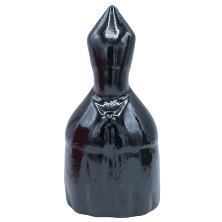Busto San Gennaro nero in ceramica 10 cm