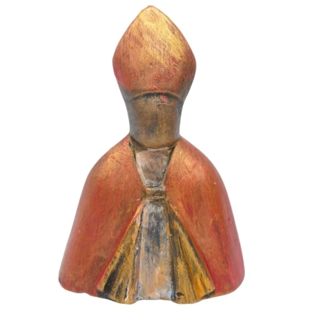 Busto San Gennaro classico stilizzato in ceramica 12 cm