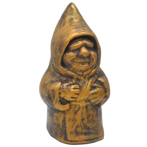 Statuina O' Munaciello oro antico 10 cm