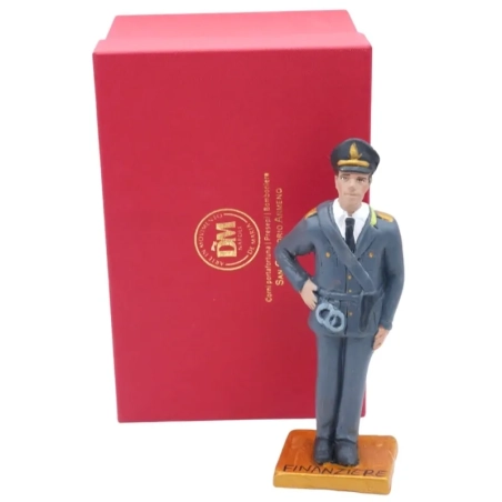 Statuetta Finanziere in terracotta 15-17 cm