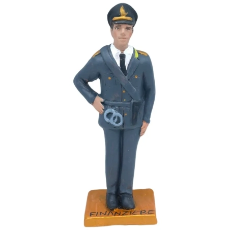 Statuetta Finanziere in terracotta 15-17 cm