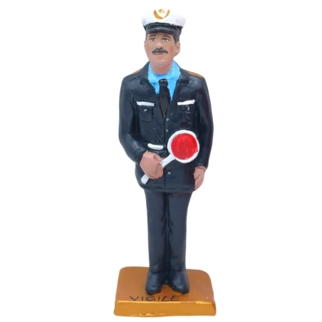 Statuetta Vigile in terracotta 15-17 cm