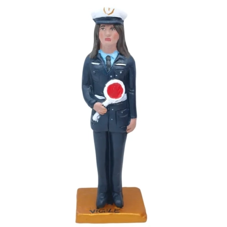 Statuetta Vigile in terracotta 15-17 cm