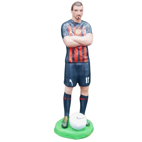 Statuina Zlatan Ibrahimovic Milan da 20 cm