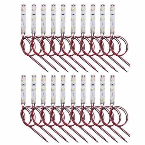 Striscia Led colore bianco caldo Autoadesiva 12V