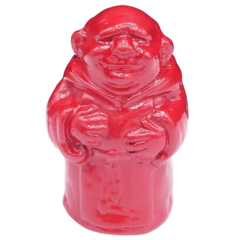 Statuina O' Munaciello classico rosso stilizzato 10 cm