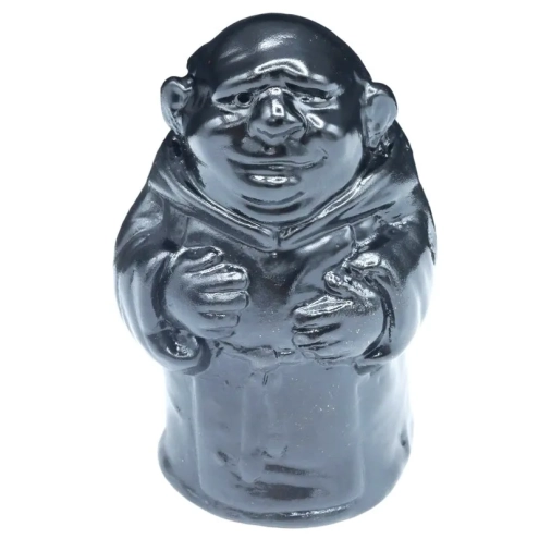 Statuina O' Munaciello classico nero stilizzato 10 cm