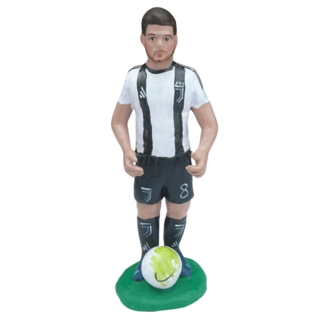 Statuetta Koopmeiners juventus in terracotta 17 cm