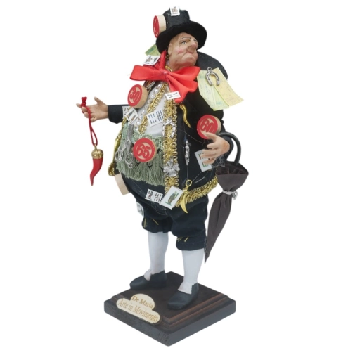Statuina del Gobbo scartellato scio scio 25 cm | Statuina presepe