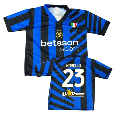 Shirt Maglia Calcio Barella Inter  | statuine calciatori