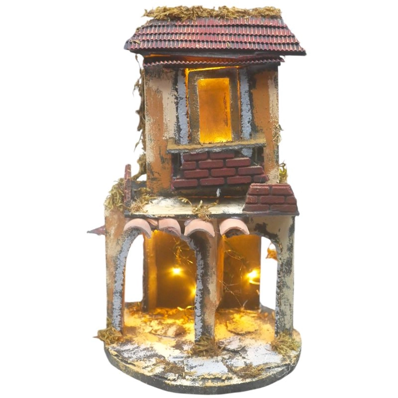 Holyart Statua Maria Per Presepe Landi 11 Cm – Resina Dipinta A Mano, Fatto In Italia