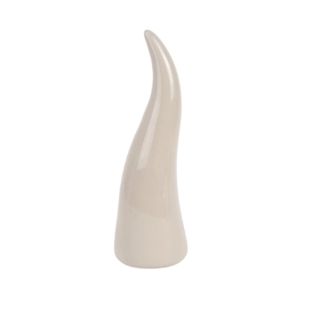 Corno portafortuna rosso ceramica da tavolo 8 o 13 cm| Cornetto napoletano