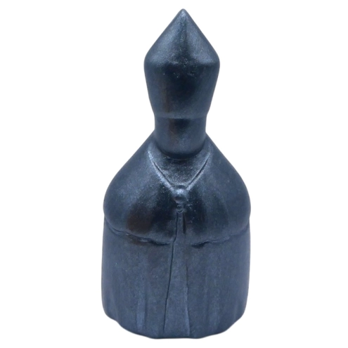 Busto San Gennaro nero metalizzato 10 cm | Articoli religiosi | Vendita online
