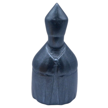 Busto San Gennaro nero metalizzato 10 cm | Articoli religiosi | Vendita online