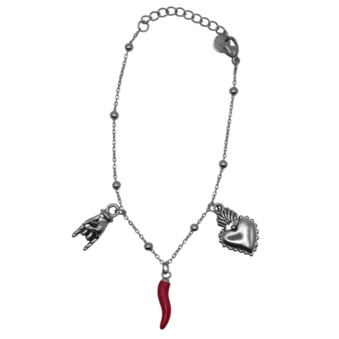 Bracciale souvenir scaramantico di Napoli