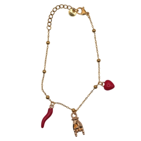 Bracciale scaramantico dell'amore