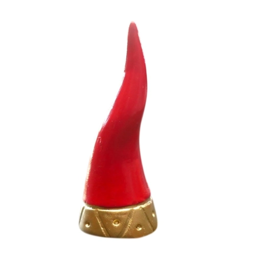 Corno imperiale in ceramica da tavolo 7 cm