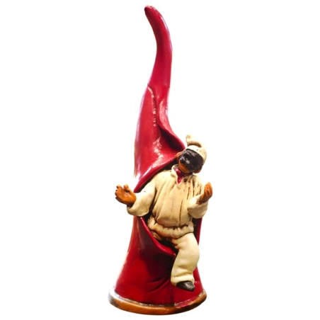 Pulcicorno della fortuna in ceramica da tavolo 20 cm