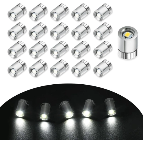 Mini luce bianco ghiaccio a pila per Presepe