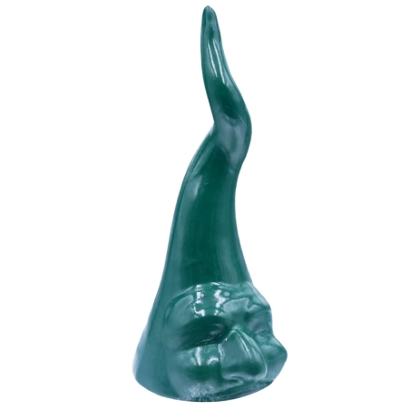 Pulcicorno verde petrolio in ceramica da tavolo 20 cm