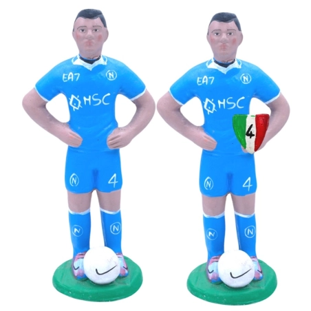 Statuetta Buongiorno Napoli in terracotta 17 cm