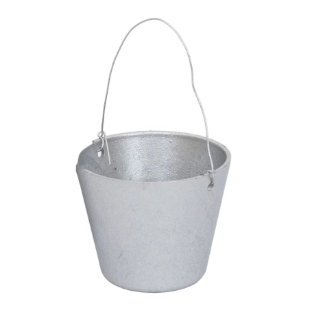 Secchio in metallo per presepe | Minuterie accessori presepe