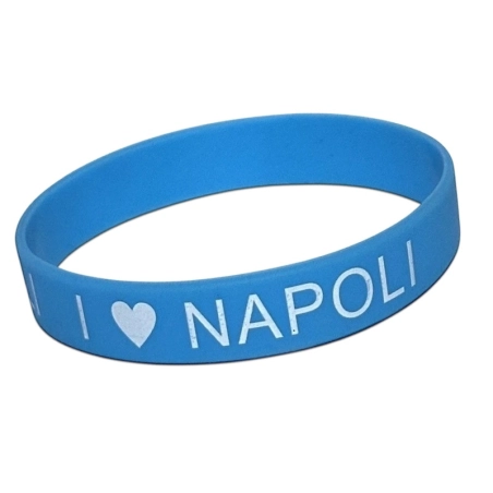 Bracciale azzurro calcio Napoli