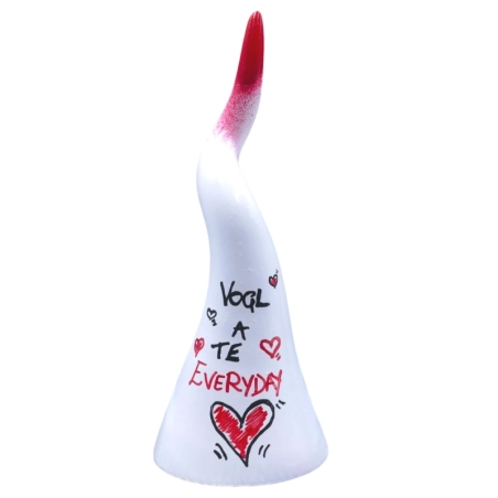 Corno dell'Amore in ceramica da 20 cm