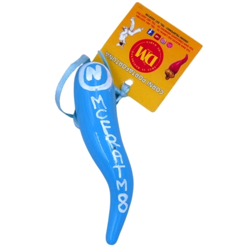 Corno Napoli McFratm in ceramica 9 cm