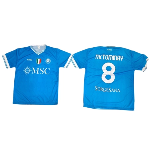 Nuova Maglia McTominay Napoli 2024-2025 TAGLIA BAMBINO E ADULTO