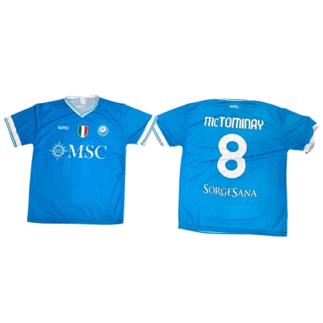 Nuova Maglia McTominay Napoli 2024-2025 TAGLIA BAMBINO E ADULTO
