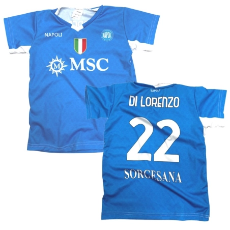 Maglia Di Lorenzo Napoli TAGLIA BAMBINO E ADULTO
