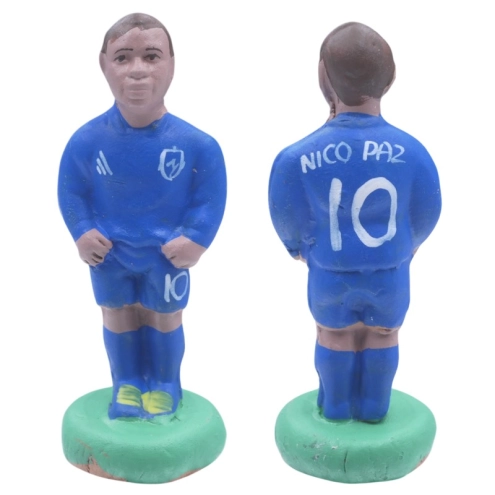mini statuina di Nico Paz Como 6 cm