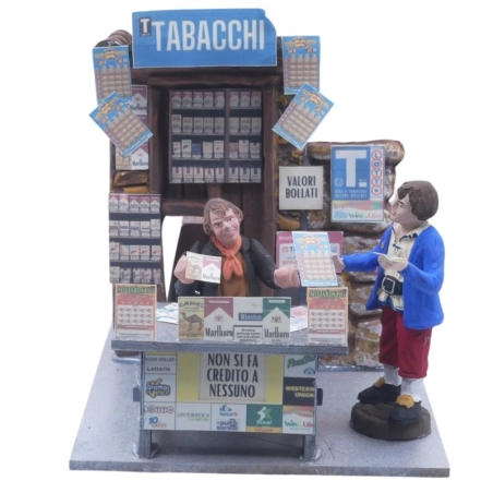 Tabacchi uomo in movimento 10 cm
