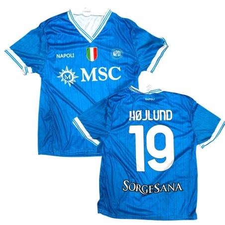 Nuova Maglia Hojlund Napoli TAGLIA BAMBINO E ADULTO