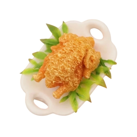 Pollo allo spiedo al piatto per pastori da 7 a 12 cm 2