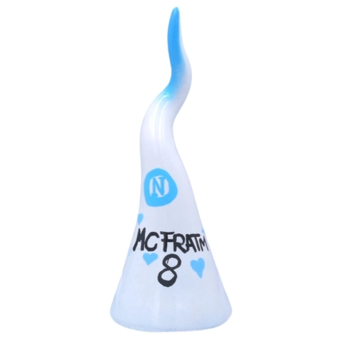 Corno MCFRATM Napoli in ceramica 20 cm | Cornetto bomboniera