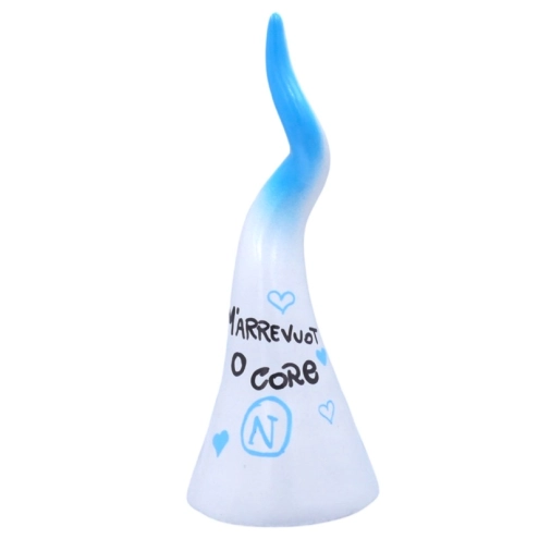 Corno del Napoli in ceramica 20 cm | Cornetto bomboniera
