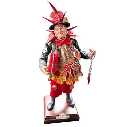 Statuina Gobbo Napoletano 45 cm | Statuina presepe napoletano