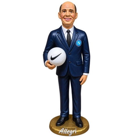 Statuina Allenatore Allegri Napoli | calciatori personaggi famosi presepe
