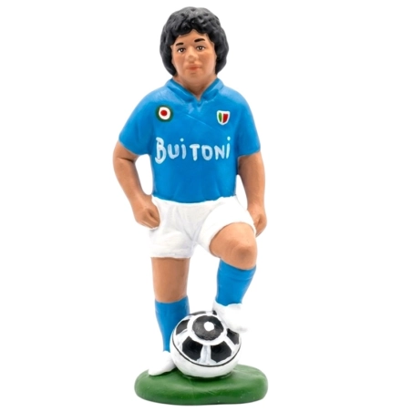 Statuina Maradona presepe napoli | statuine calciatori presepe