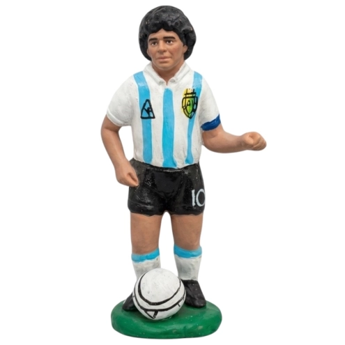 Statuina Maradona argentina napoli | statuine calciatori presepe
